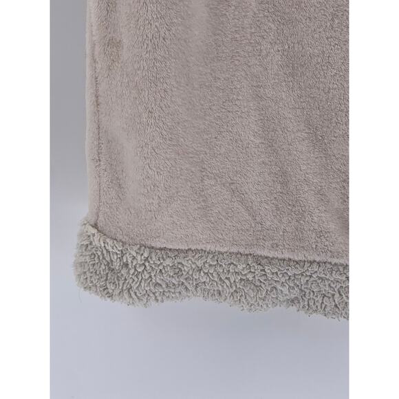 LOVE HIP Women's Light Pink Fleece Sherpa Lined Pull-On Wide-Leg Pant SZ M-L - Picture 8 of 10